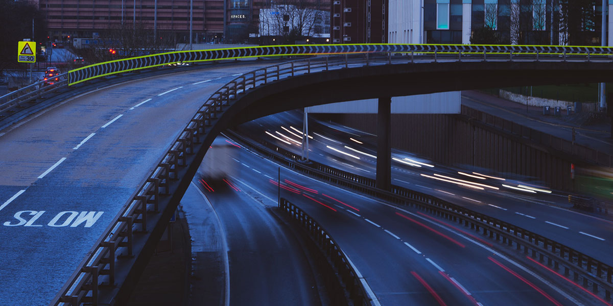 hgv on a motorway