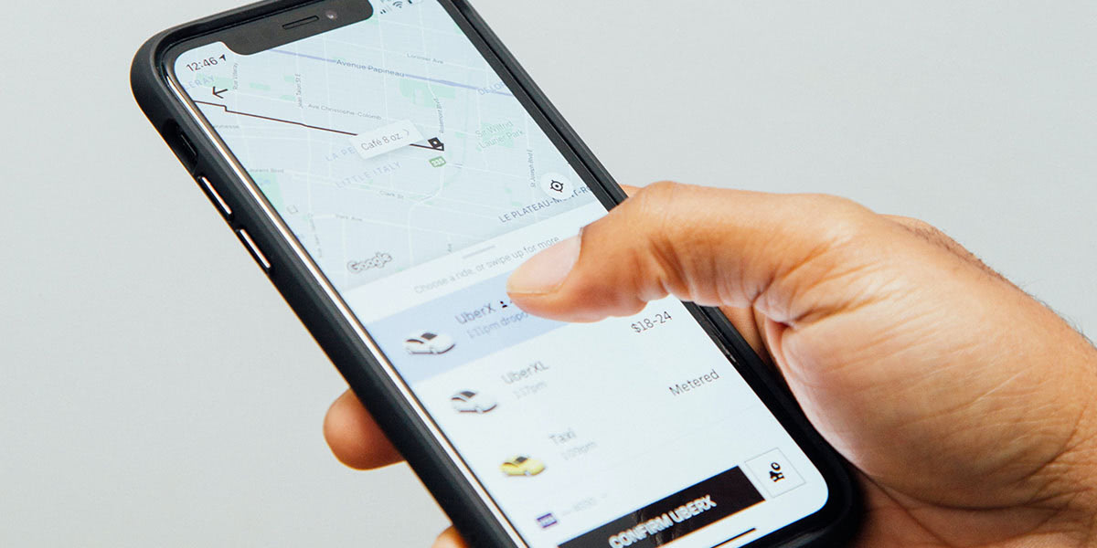 taxi ordering on mobile